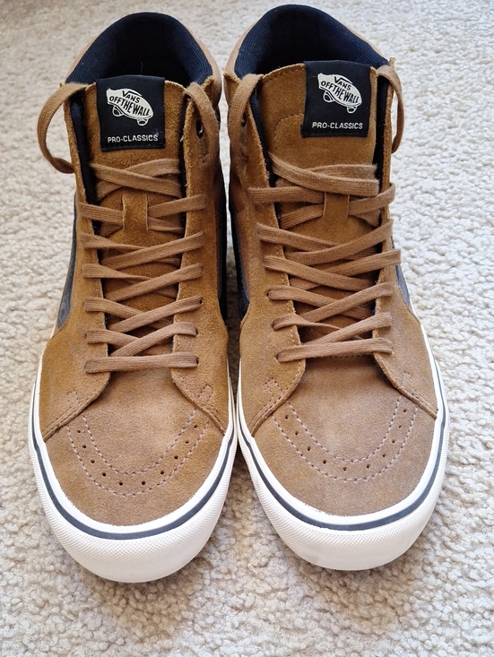 Vans Other - Vans Pro-Classics Men’s Brown Suede Skate Sneakers